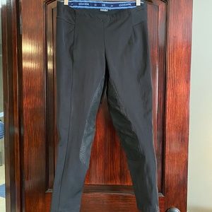 Ovation Black Dri-Lex Full Seat Breeches-32R